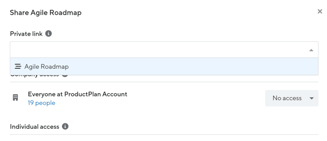 Create and share private links!