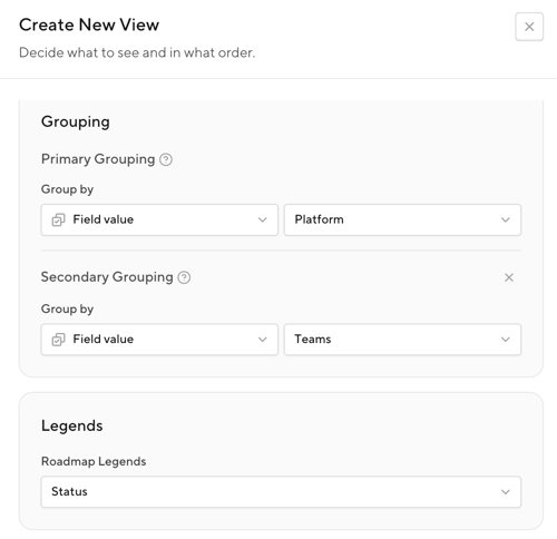 create-view-grouping