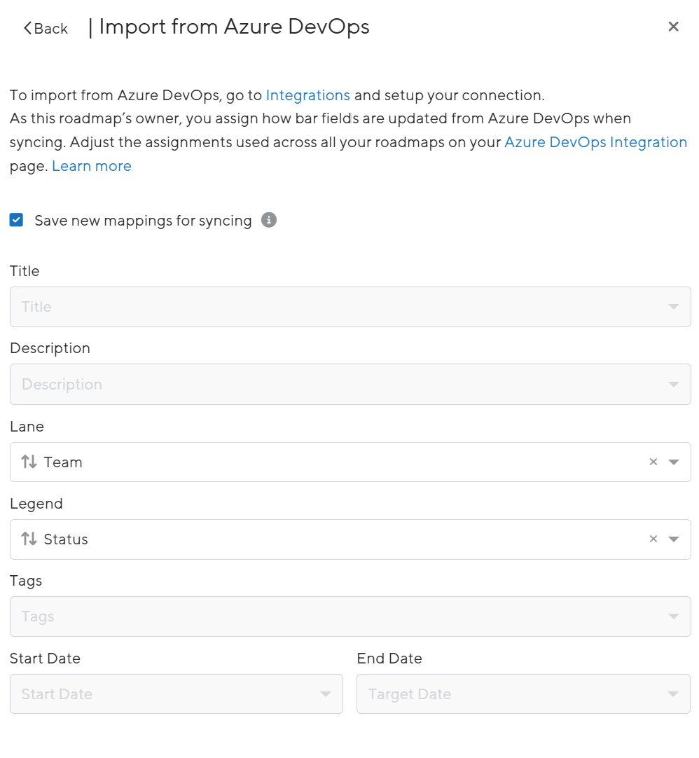 Azure DevOps Integration