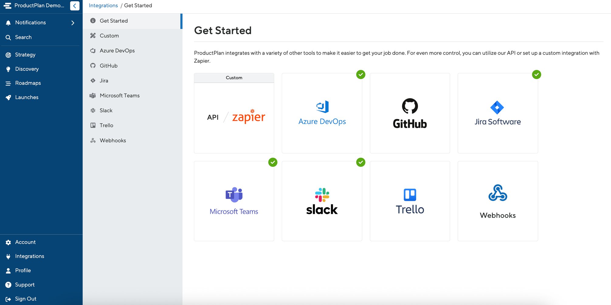 Integrations Overview