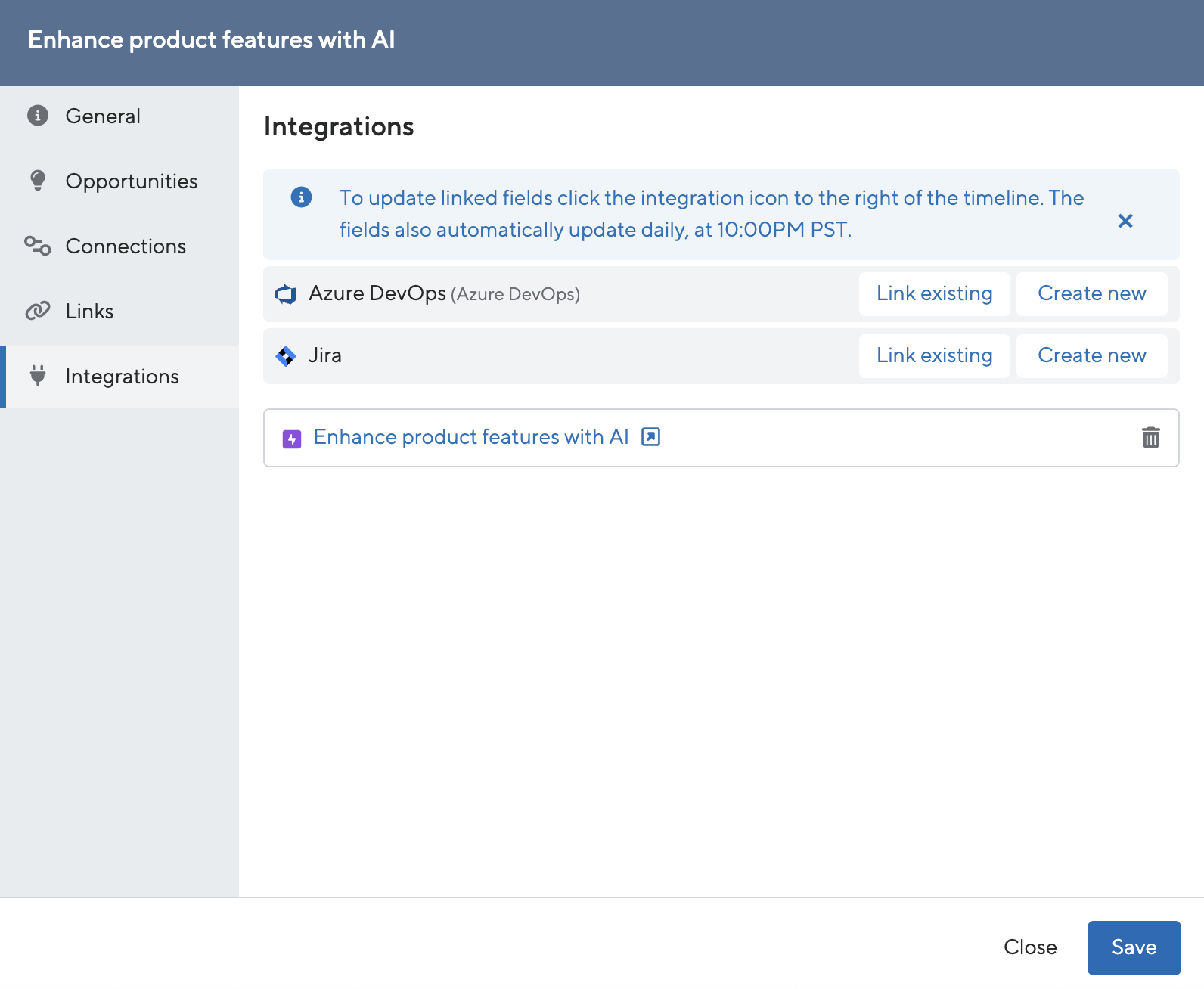 Using Your Jira Integration